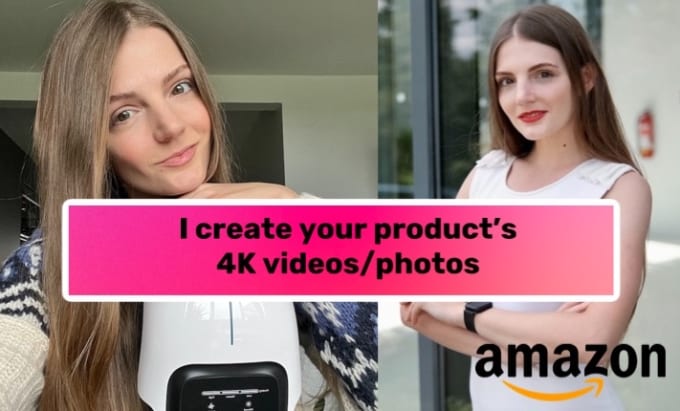 Gig Preview - Shoot product video for amazon with models