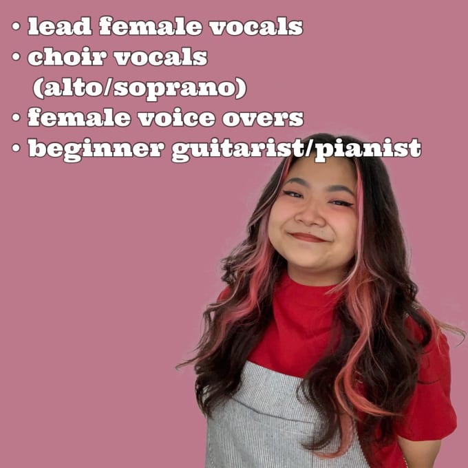 Gig Preview - Sing as a female vocalist for any songs or jingles