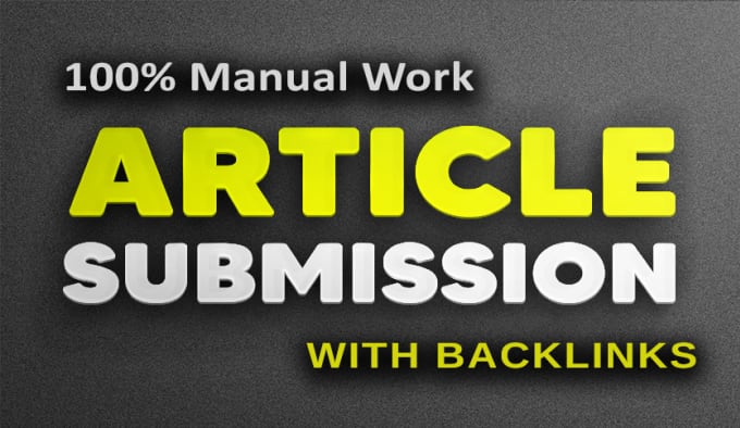 Gig Preview - Do 300 article submission with high da dofollow backlinks