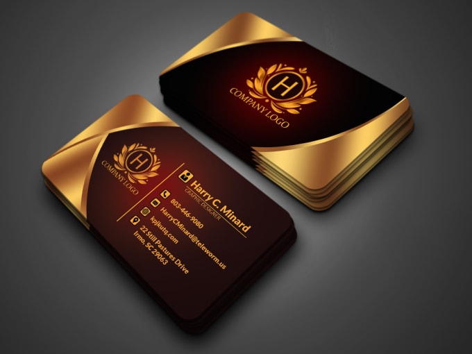 Gig Preview - Do professional modern luxury business card and  logo design for you