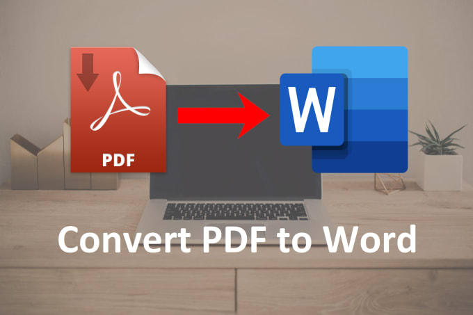 Gig Preview - Convert pdf to word, pdf to excel