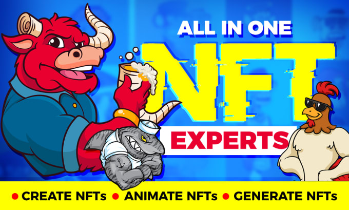 Gig Preview - Create premium nft card animation