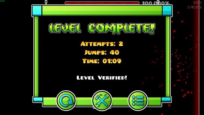 Gig Preview - Verify a level for you in geometry dash