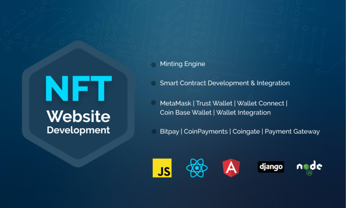 Gig Preview - Design and develop crypto nft website marketplace landing page