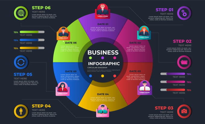 Gig Preview - Design creative and attractive any kind of infographics