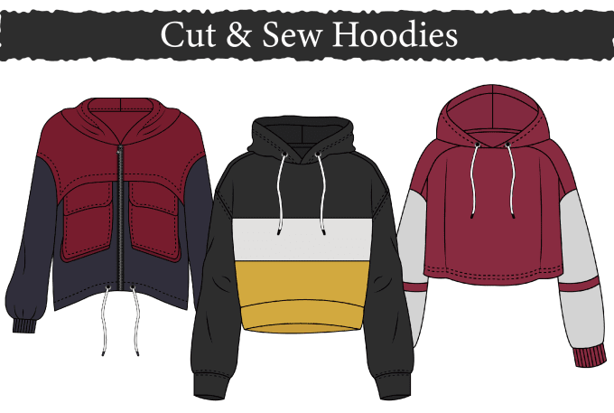 Gig Preview - Create customized hoodie designs for your brand