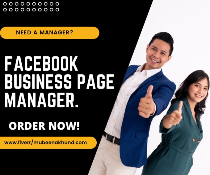 Gig Preview - Manage your facebook business page along with page creation and promotion