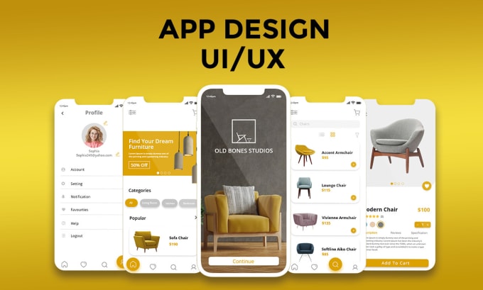 Gig Preview - Do modern UI UX for your website and mobile app