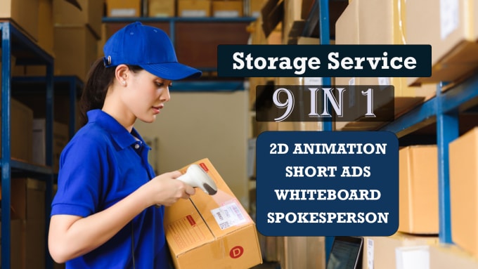 Gig Preview - Do storage facility or storehouse or self storage unit video