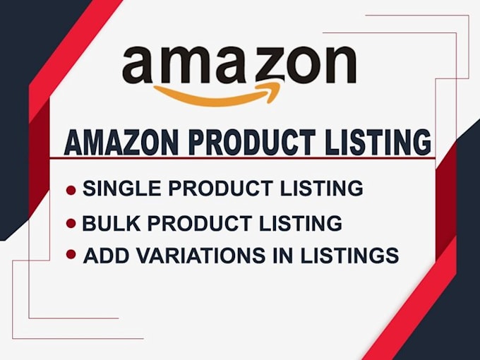 Gig Preview - Do amazon ebay and walmart bulk listings