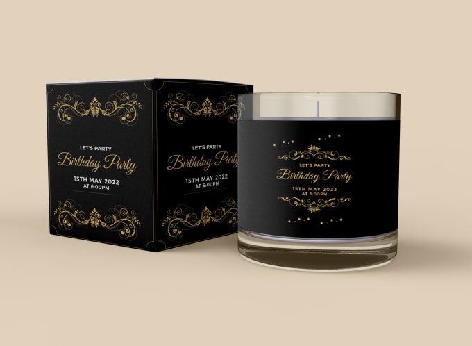 Gig Preview - Do premium quality candle logo, product package design