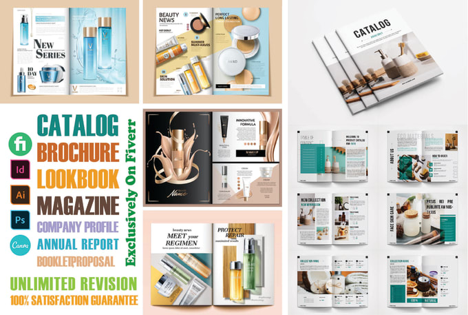 Gig Preview - Design your brochure, product catalogue, magazine, lookbook, annual report