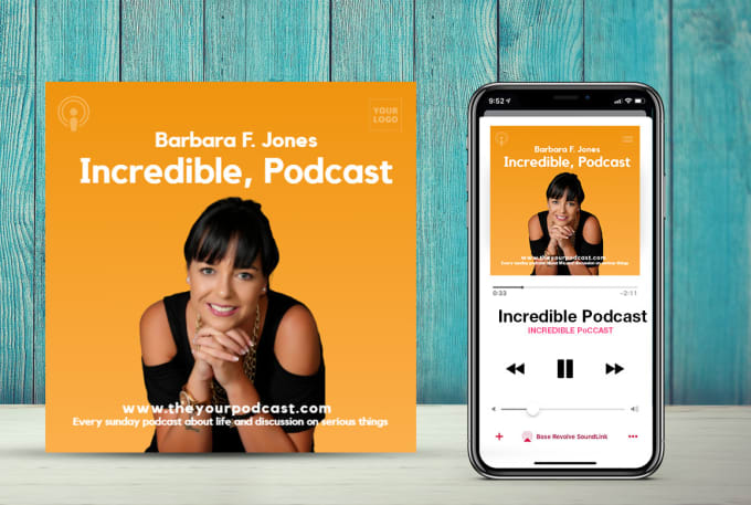 Bestseller - make a professional podcast cover art or podcast artwork