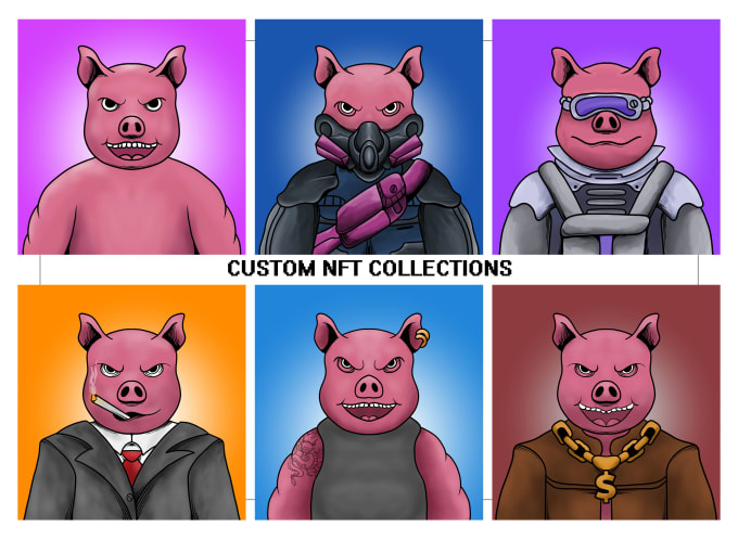 Gig Preview - Create cartoon mascot avatar nft