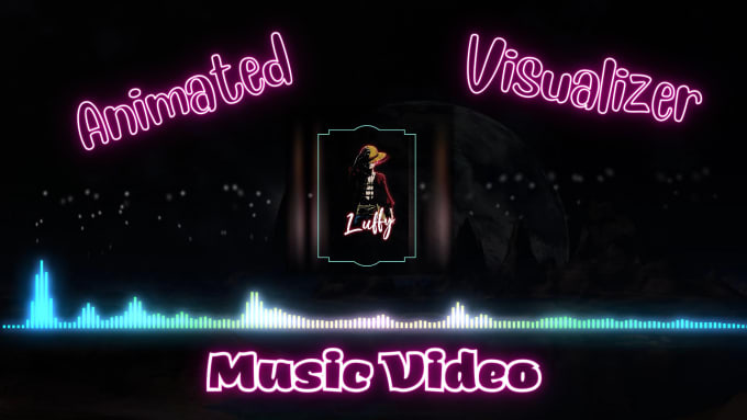 Gig Preview - Create animated visualizer or lyric music video