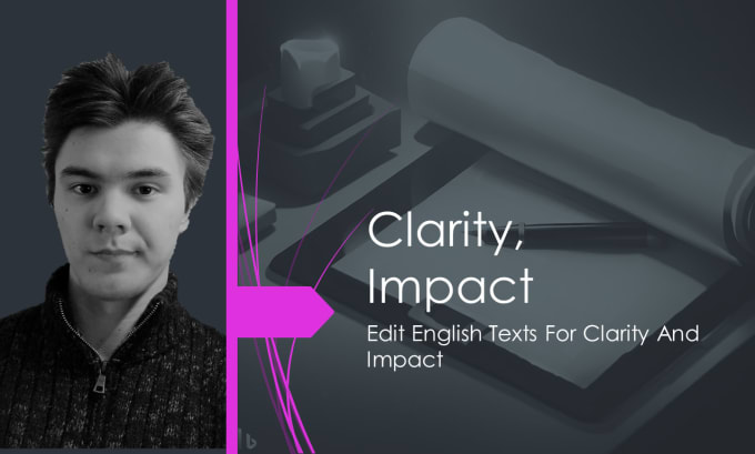 Bestseller - proofread and edit english texts for clarity and impact