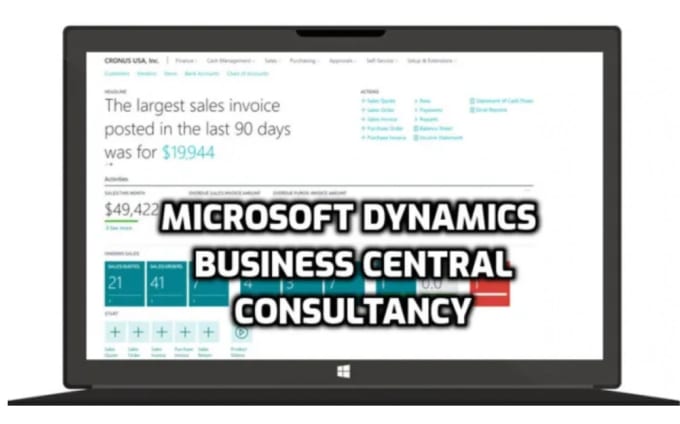 Gig Preview - Provide microsoft dynamics business central hourly support