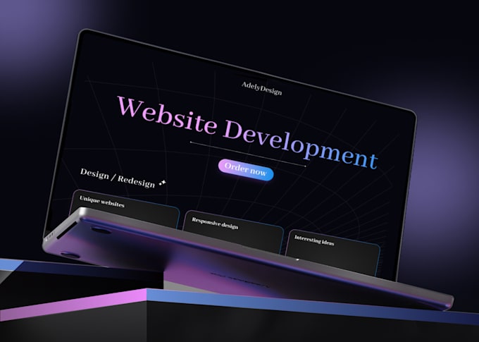 Gig Preview - Create an attractive professional website design