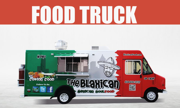 Gig Preview - Greatly wrap and perfect food truck wrap design in 24 hours