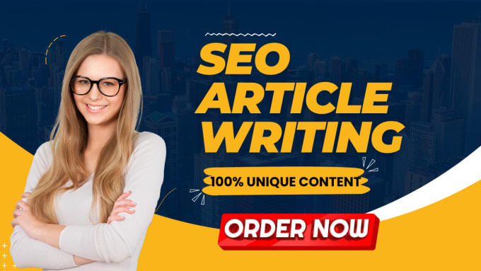 Do SEO Article Writing, Blog Post Writing, and Content Writing