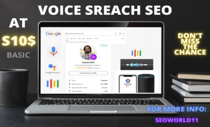 Gig Preview - Do advanced voice search SEO for any website