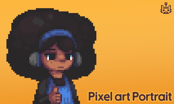 Gig Preview - Make a pixel art icon for you