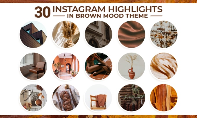 Gig Preview - Provide you 30 trendy premade instagram highlight covers