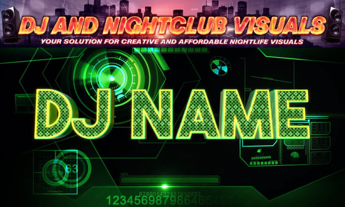 Gig Preview - Create an animated 3d logo, dj name or brand for screens