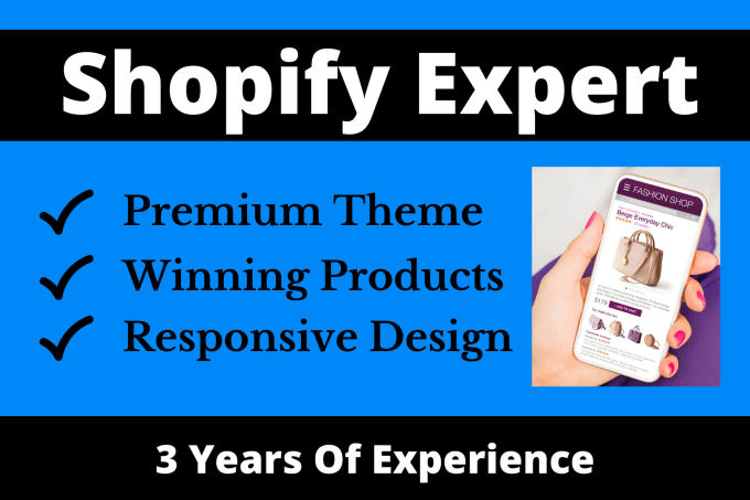 Gig Preview - Create a branded one product shopify dropshipping store