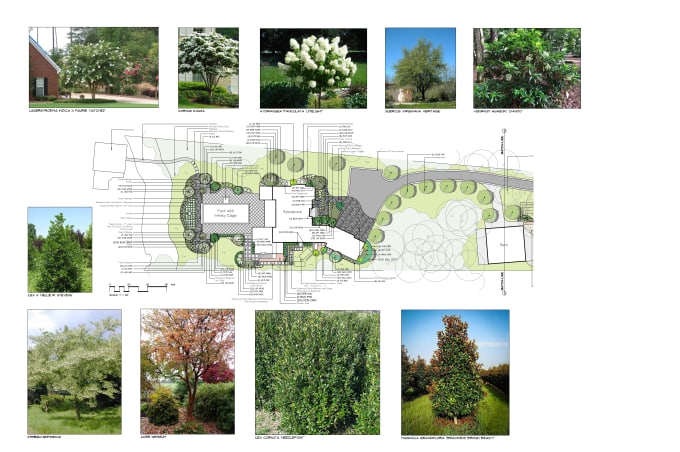 Gig Preview - Create a custom landscape design for your property