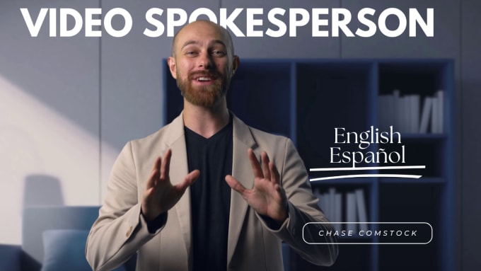 Gig Preview - Be your male american english or spanish ugc spokesperson