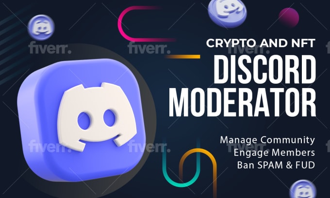 Gig Preview - Be your crypto and nft discord moderator