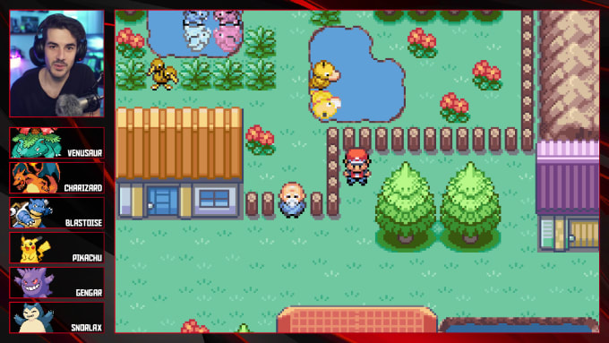 Gig Preview - Design pokémon stream overlay