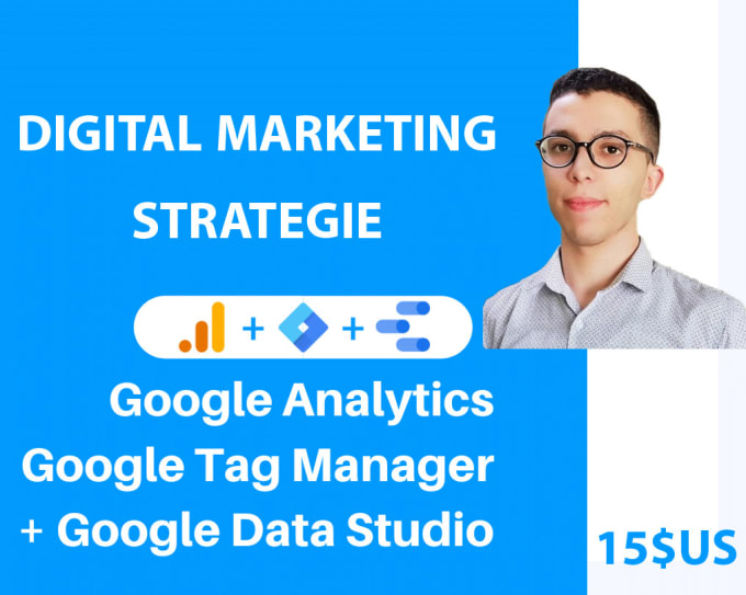 Gig Preview - Setup google analytics, gtm, facebook pixel event