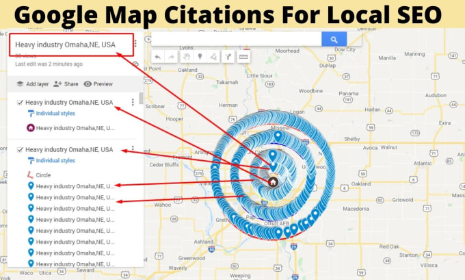 Gig Preview - Create google map citation local SEO for gmb ranking