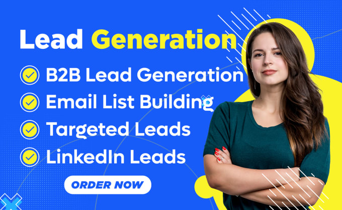 Gig Preview - Do targeted b2b lead generation, lead prospecting and list building