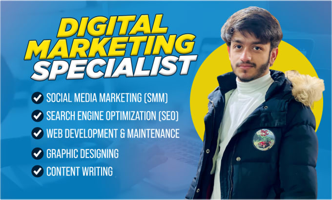 Gig Preview - Be your digital marketing specialist