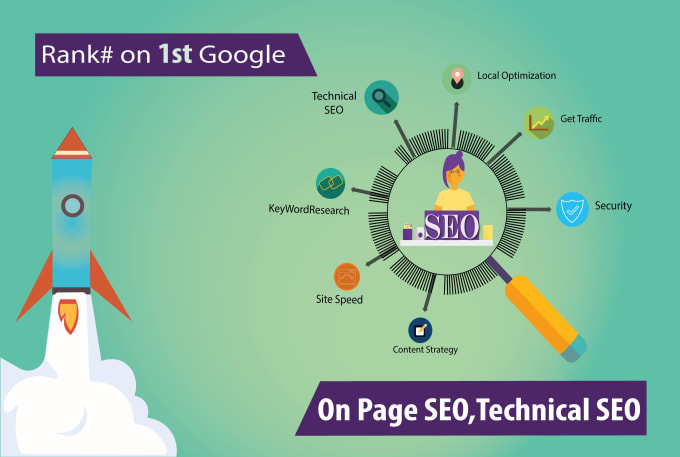 Gig Preview - Do the on page, off page SEO and aso for guaranteed ranking improvements