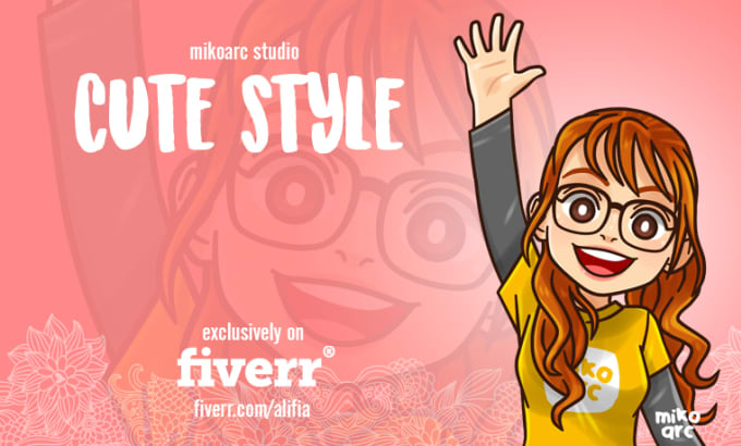 Bestseller - draw your avatar in my cute cartoon style