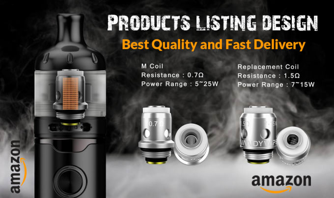 Gig Preview - Design amazon products listing with infographic