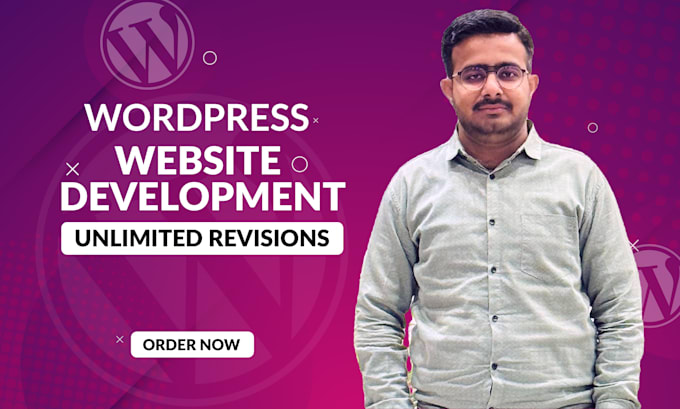 Gig Preview - Design a professional wordpress website for you