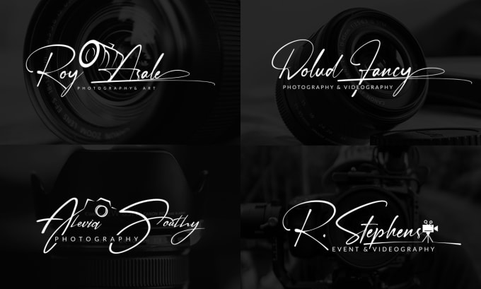 Gig Preview - Design photography watermark handwritten or signature logo