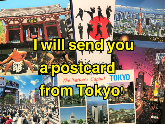 Bestseller - send you a postcard from tokyo, japan