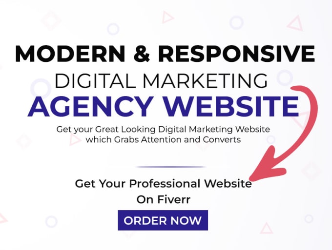 Gig Preview - Create digital marketing agency website