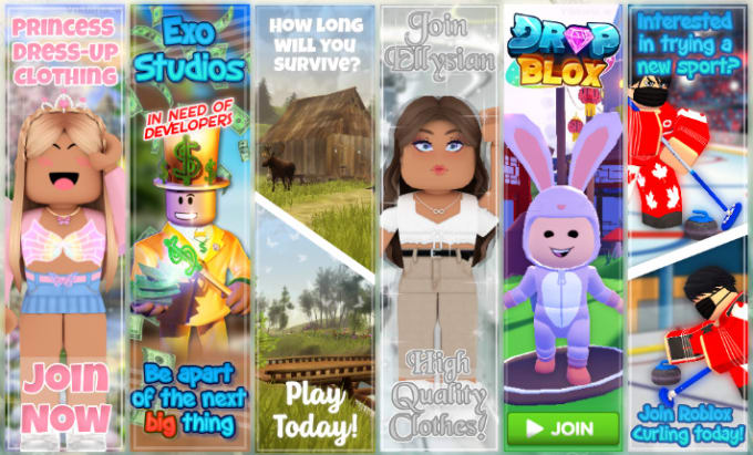 Gig Preview - Make you the best high detailed roblox ads