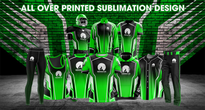 Gig Preview - Design sublimation t shirt, hoodie, sweatshirt and sports jersey