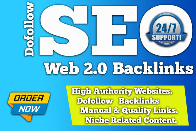 Gig Preview - Web 2 0 backlinks