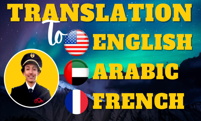 Gig Preview - Manually translate to english, french and arabic