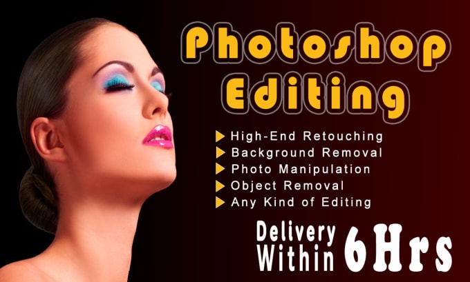 Gig Preview - Expert photoshop image editing, skin retouching, removing objects or background