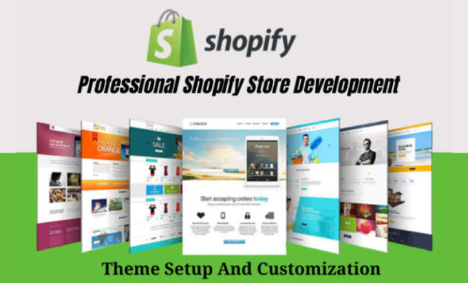 Gig Preview - Design, redesign shopify store, shopify dropshipping store, shopify website